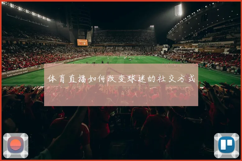体育直播如何改变球迷的社交方式